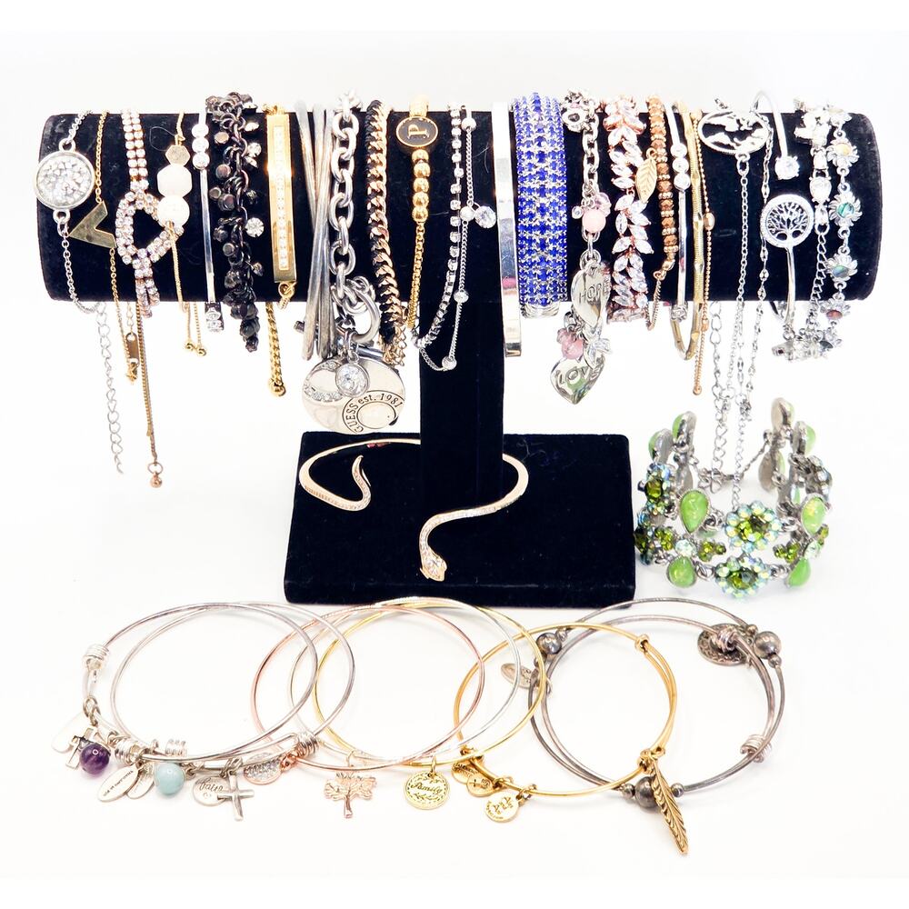 35 Y2k Fairycore McBling bracelets - Great for Layering - Picture 9 of 9